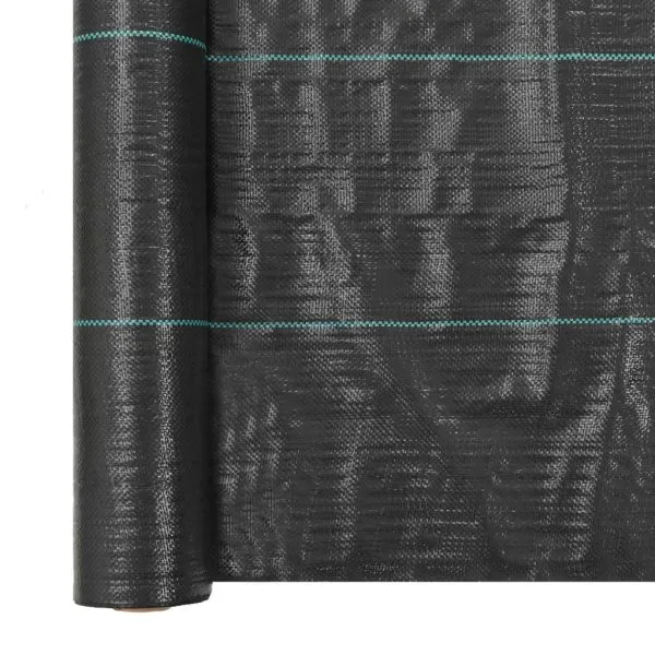 Membrană antiburuieni & antirădăcini, negru, 2 x 25 m, PP