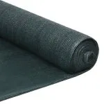 Plasă protecție vizuală, verde, 2×50 m, HDPE