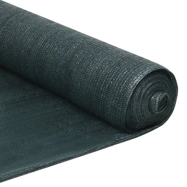 Plasă protecție vizuală, verde, 2×50 m, HDPE