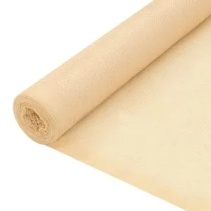 Plasă protecție vizuală, bej, 1×25 m, HDPE