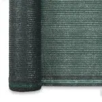 Plasă teren de tenis, verde, 1,4×50 m, HDPE