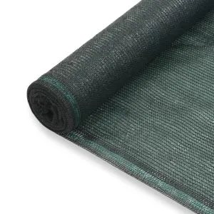 Plasă teren de tenis, verde, 1,8×25 m, HDPE