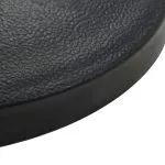 Suport umbrelă de soare, negru, 9 kg, polirășină, semi-rotund