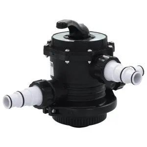 Supapă multiport pentru filtre cu nisip ABS 1,5″ 6 căi