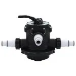 Supapă multiport pentru filtre cu nisip ABS 1,5″ 6 căi