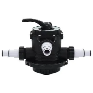 Supapă multiport pentru filtre cu nisip ABS 1,5″ 6 căi