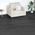 Plăci autoadezive pardoseală stejar antracit PVC 4,46 m² 3 mm