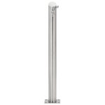 Coloană de apă de grădină, 95 cm, oțel inoxidabil, rotund
