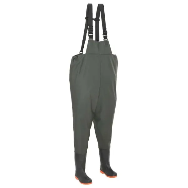 Pantaloni de vânătoare cu cizme, verde, mărime 39
