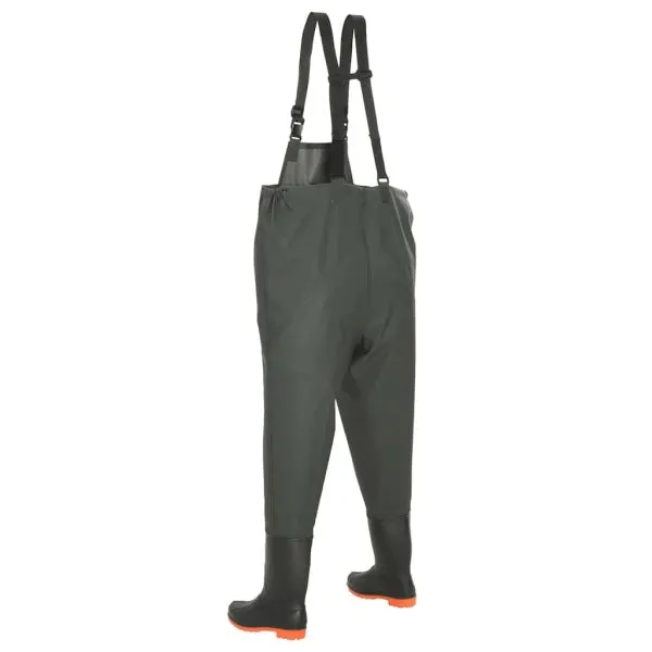 Pantaloni de vânătoare cu cizme, verde, mărime 41