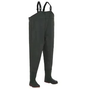 Pantaloni de vânătoare cu cizme, verde, mărime 46