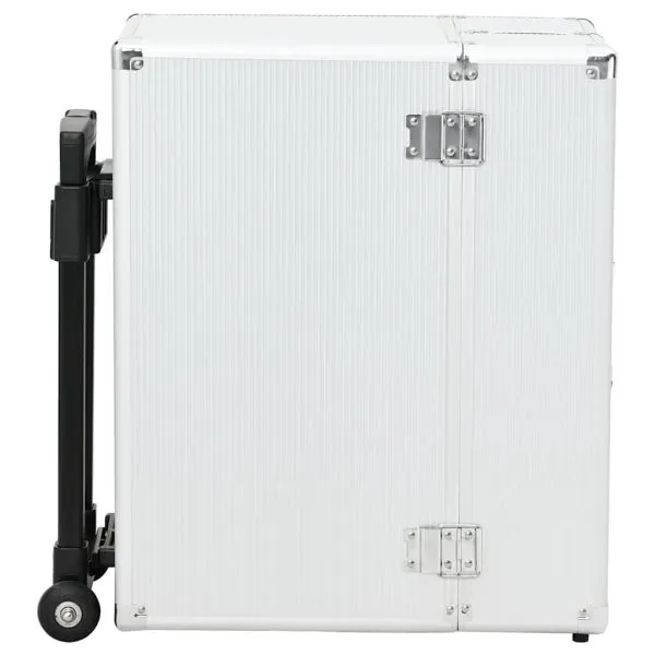 Troler de pilot, 47 x 39 x 27 cm, argintiu, aluminiu