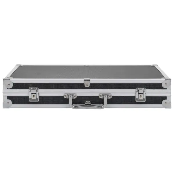 Valiză pentru armă, negru, aluminiu ABS