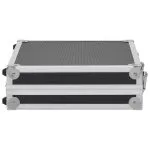 Valiză pentru armă, negru, aluminiu ABS