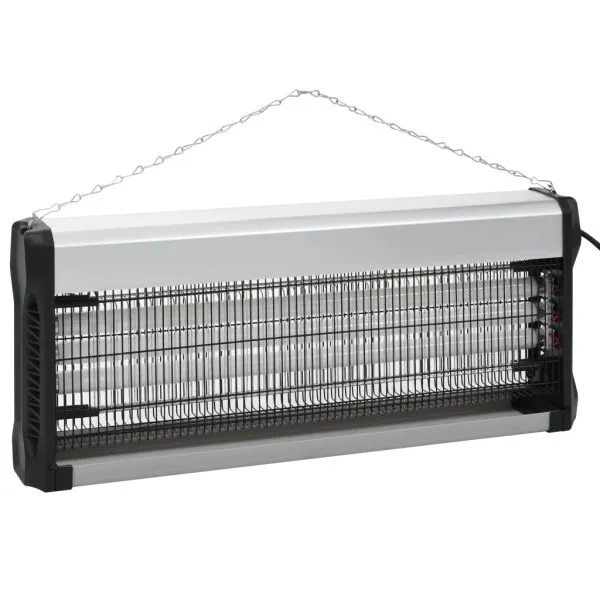 Aparat anti-insecte, negru, aluminiu ABS, 60 W