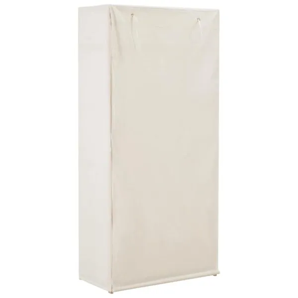 Șifonier, alb, 79 x 40 x 170 cm, material textil