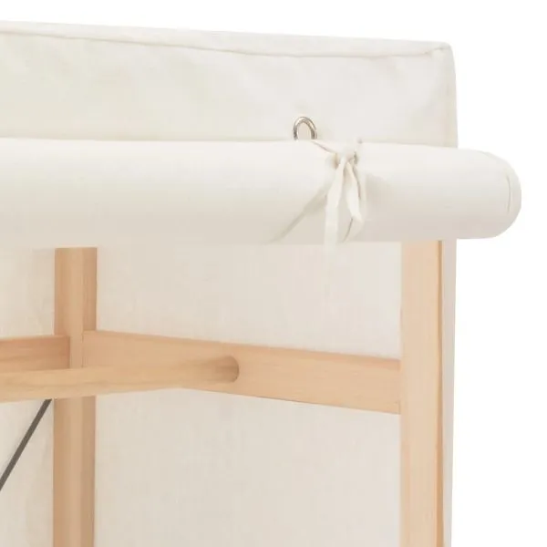 Șifonier, alb, 79 x 40 x 170 cm, material textil