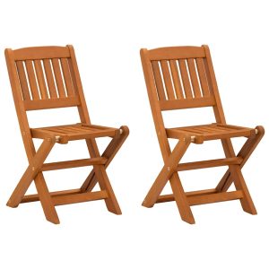 Set mobilier exterior pentru copii 4 piese lemn de eucalipt