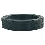 Fir tensionare pentru gard 250 m 2,3/3,8 mm verde închis, oțel