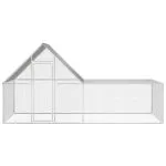 Coteț pentru păsări, 4 x 2 x 2 m, oțel galvanizat