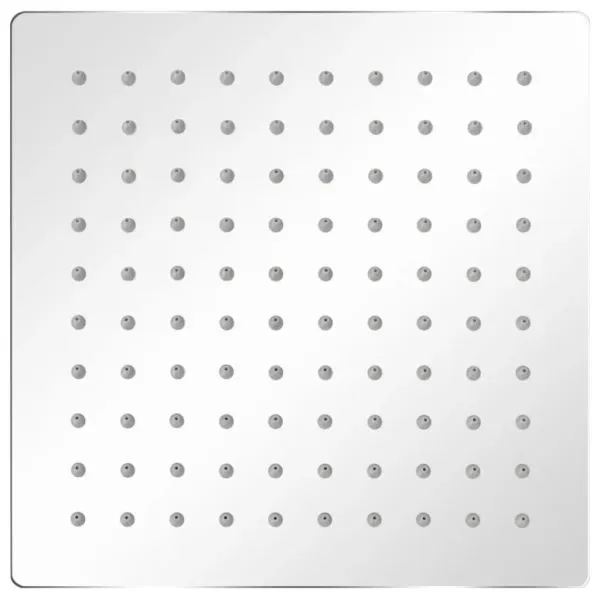 Cap de duș tip ploaie, 2 buc., 20 x 20 cm, oțel inoxidabil