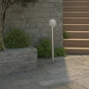 Lampă de grădină cu stâlp, 1 lampă, 110 cm