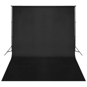 Sistem de suport fundal, 500 x 300 cm, negru