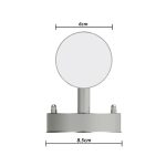 Lampă exterior din oțel inoxidabil cu senzor de mișcare 11 x 35 2 buc