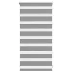 Jaluzea tip zebra, 40 x 100 cm, gri