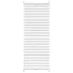 Jaluzea plisse, alb, 60×150 cm, pliuri