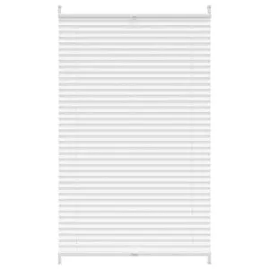 Jaluzea plisse, alb, 70×100 cm, pliuri