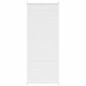 Jaluzea plisse, alb, 70×200 cm, pliuri
