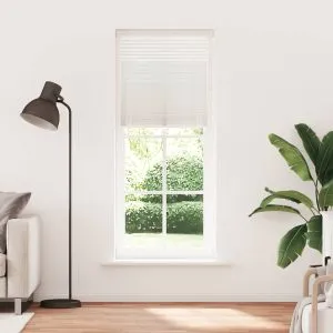 Jaluzea plisse, alb, 70×200 cm, pliuri