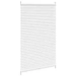 Jaluzea plisse, alb, 90×100 cm, pliuri