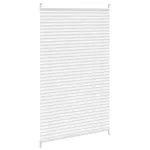 Jaluzea plisse, alb, 90×100 cm, pliuri