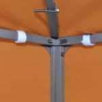 Copertină rezervă acoperiș pavilion portocaliu 3×4 m 310 g/m²