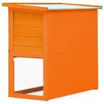 Cușcă de exterior iepuri cușcă adăpost animale mici, 1 ușă, lemn