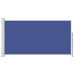 Copertină laterală pentru terasă/curte, albastru 160×300 cm