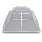 Mongolia Net Plasă de țânțari 2 uși 200 x 150 x 145 cm alb
