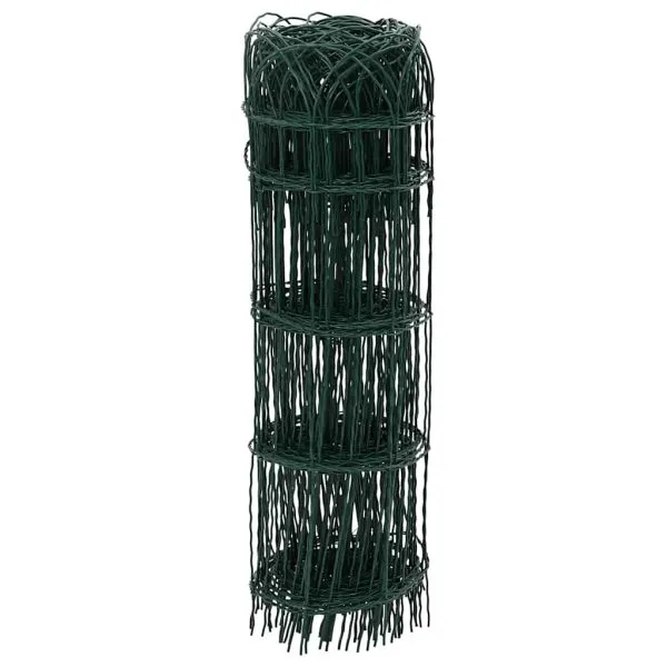 Gard delimitare grădină fier vopsit electrostatic 25 x 0,65 m