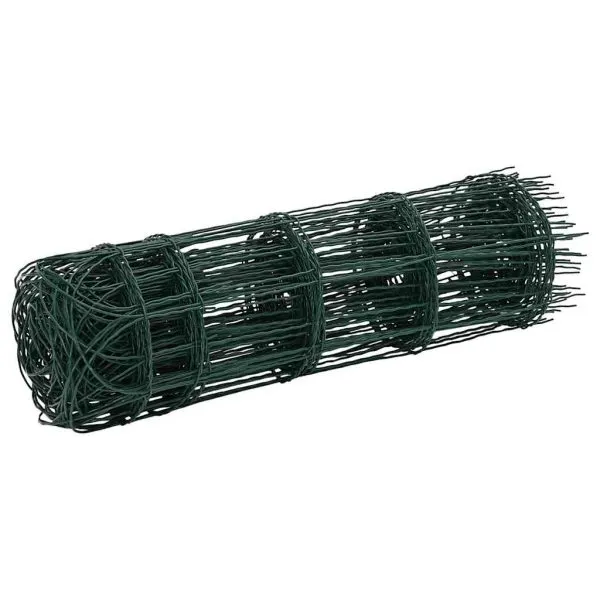Gard delimitare grădină fier vopsit electrostatic 25 x 0,65 m