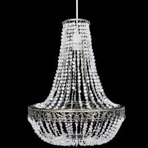 Candelabru pandantiv cu cristale