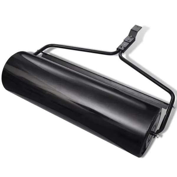 Rolă de grădină pentru iarbă, negru, 68 L