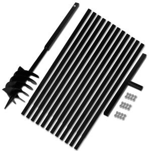 Burghiu de sol cu mâner 180 mm cu tub prelungitor 13 m