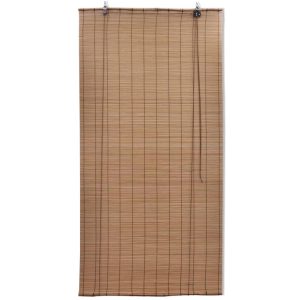 Jaluzele rulabile, 120 x 220 cm, bambus natural