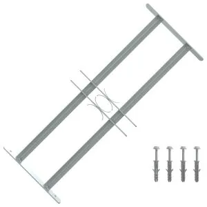 Grilaj de siguranță pentru ferestre cu 2 bare transversale 500-650 mm
