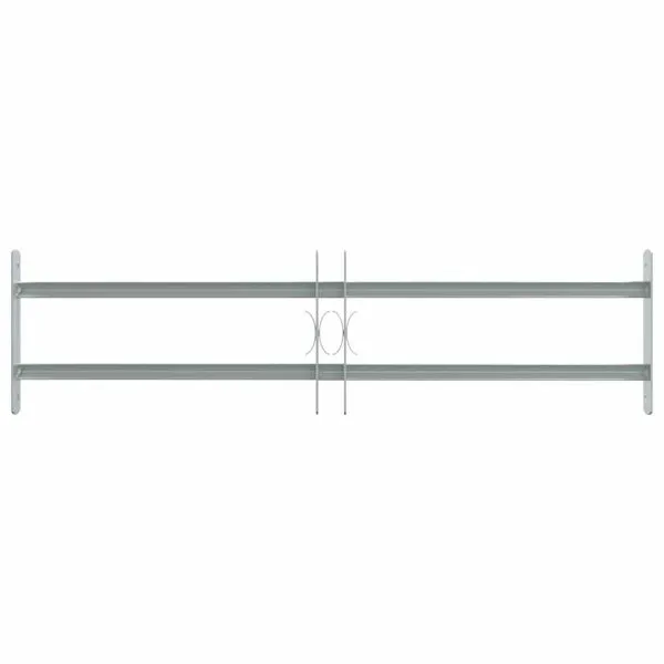 Grilaj de siguranță pentru ferestre cu 2 bare transversale 700-1050 mm