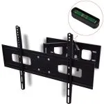 Suport TV de perete, reglabil, cu două brațe, 3D 37″-70”