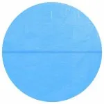 Folie solară rotundă din PE pentru piscină, 549 cm, albastru