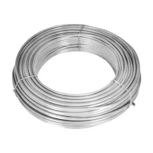 Gard din plasă cu stâlpi și țăruși, 15×1,25 m, oțel galvanizat
